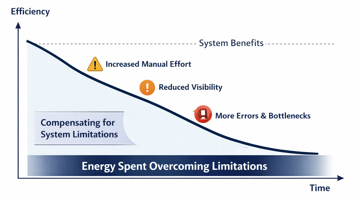 When the Stack Shapes the Business